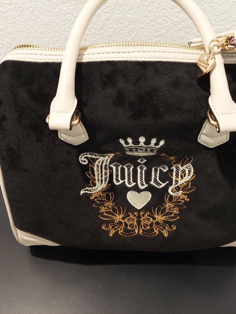 Juicy Couture Black and Cream